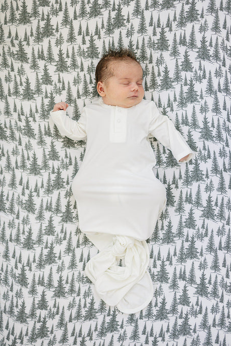 Forrest Muslin Crib Sheet - HoneyBug 