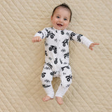 Bamboo Zip Romper | Monster Blaze