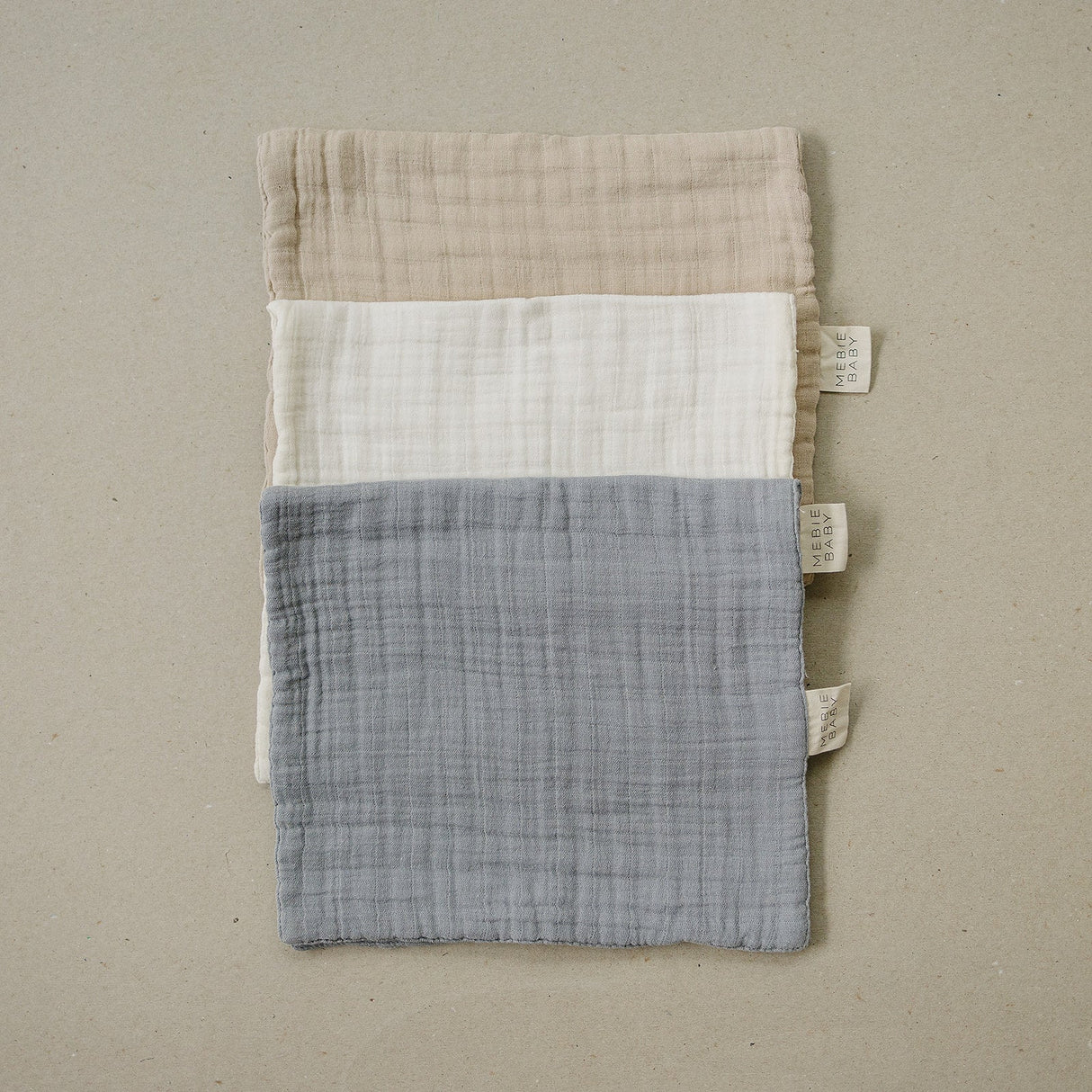 Oatmeal Muslin Burp Cloth - HoneyBug 