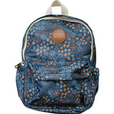Navy Floral Mini Backpack - HoneyBug 