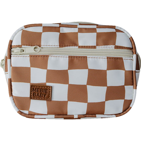 Rust Wavy Checkered Mini Fanny Pack - HoneyBug 