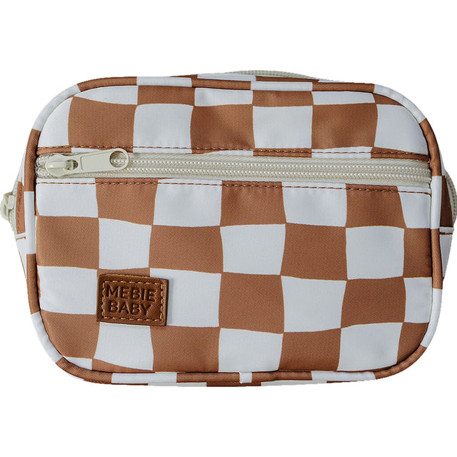 Rust Wavy Checkered Mini Fanny Pack - HoneyBug 