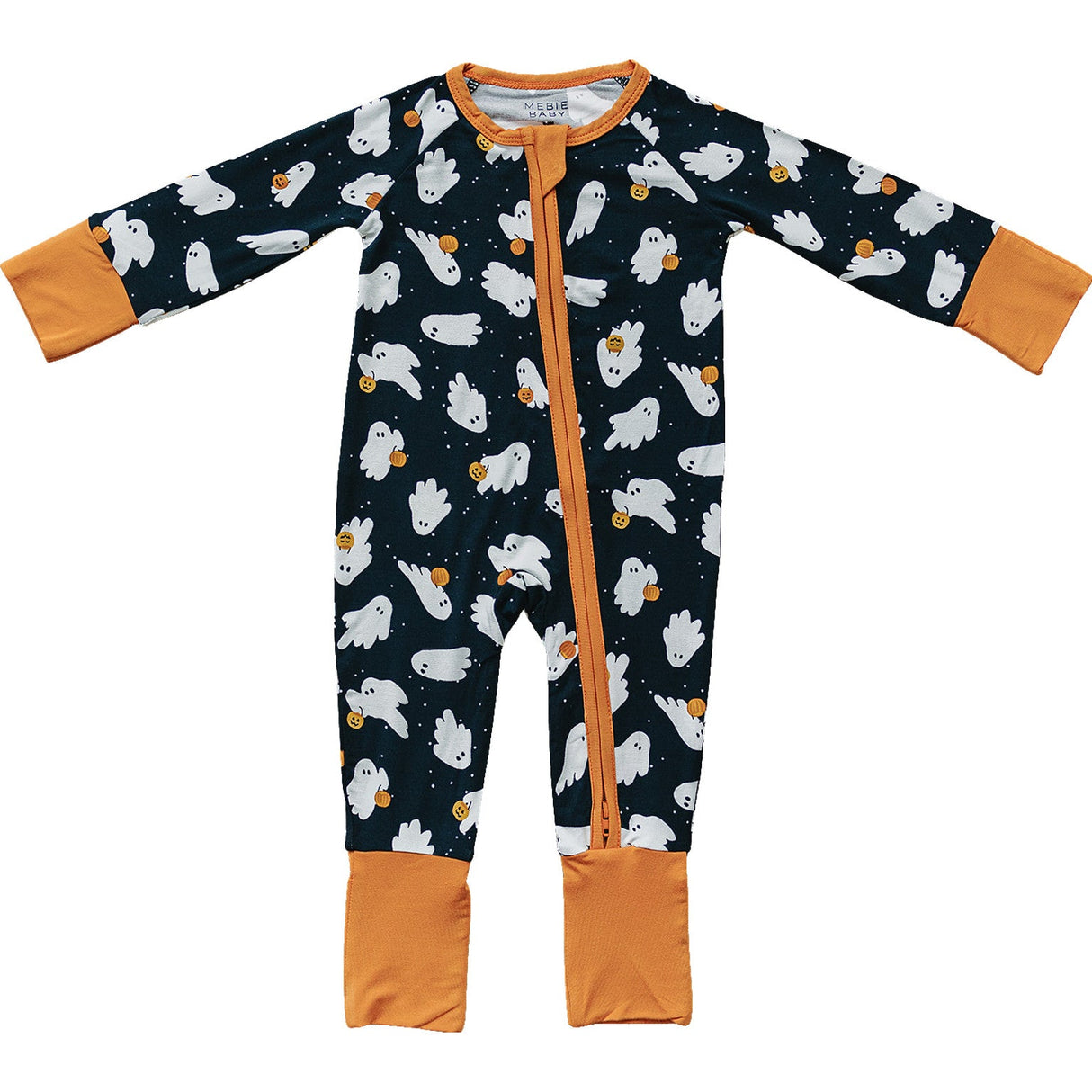 Ghosts Bamboo Zipper - HoneyBug 