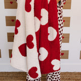 Hearts Plush Blanket