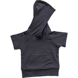 Slate Hooded Tee - HoneyBug 