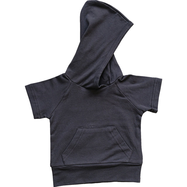 Slate Hooded Tee - HoneyBug 