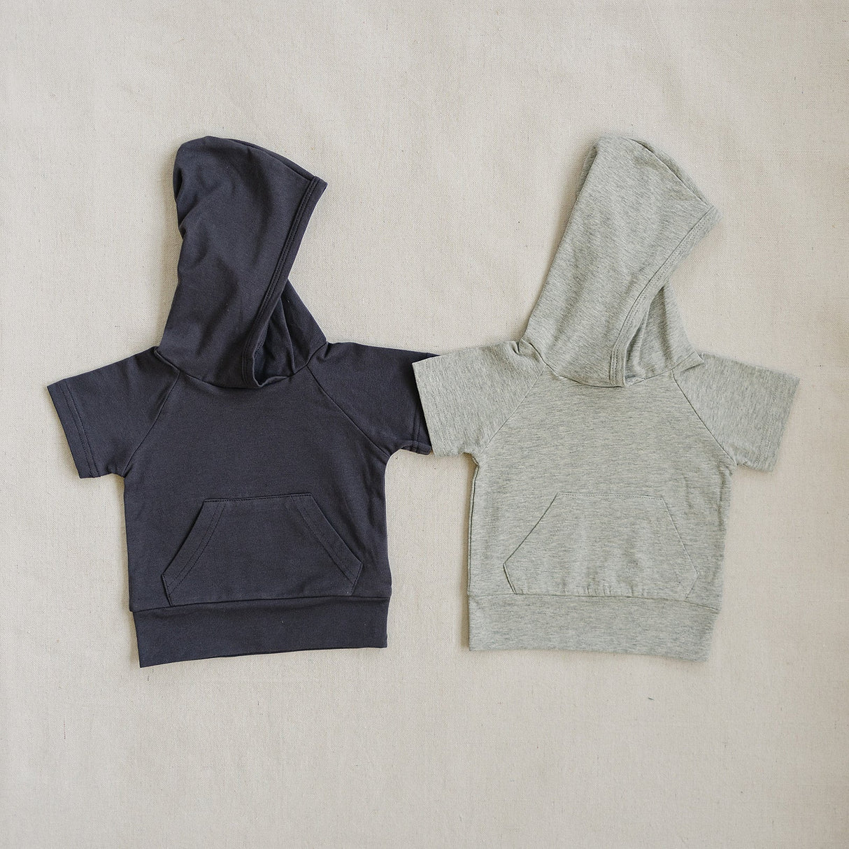 Slate Hooded Tee - HoneyBug 