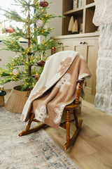 Gingerbread Plush Blanket - HoneyBug 