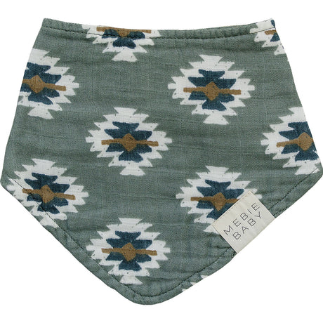 Southwest Aztec Classic Muslin Bib - HoneyBug 
