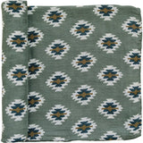 Southwest Aztec Muslin Swaddle Blanket - HoneyBug 