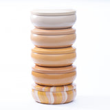 Ochre Tin: Sandalwood + Plumeria + Tiare - 14 oz Candle - HoneyBug 