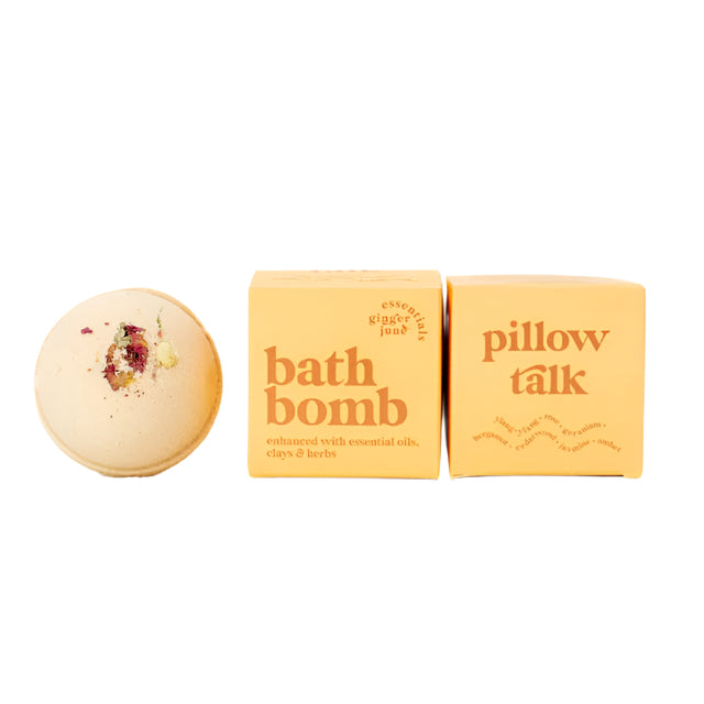 100% Botanical Bath Bomb - Pillow Talk - HoneyBug 