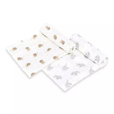 Lion & Elephant Swaddle Set - HoneyBug 