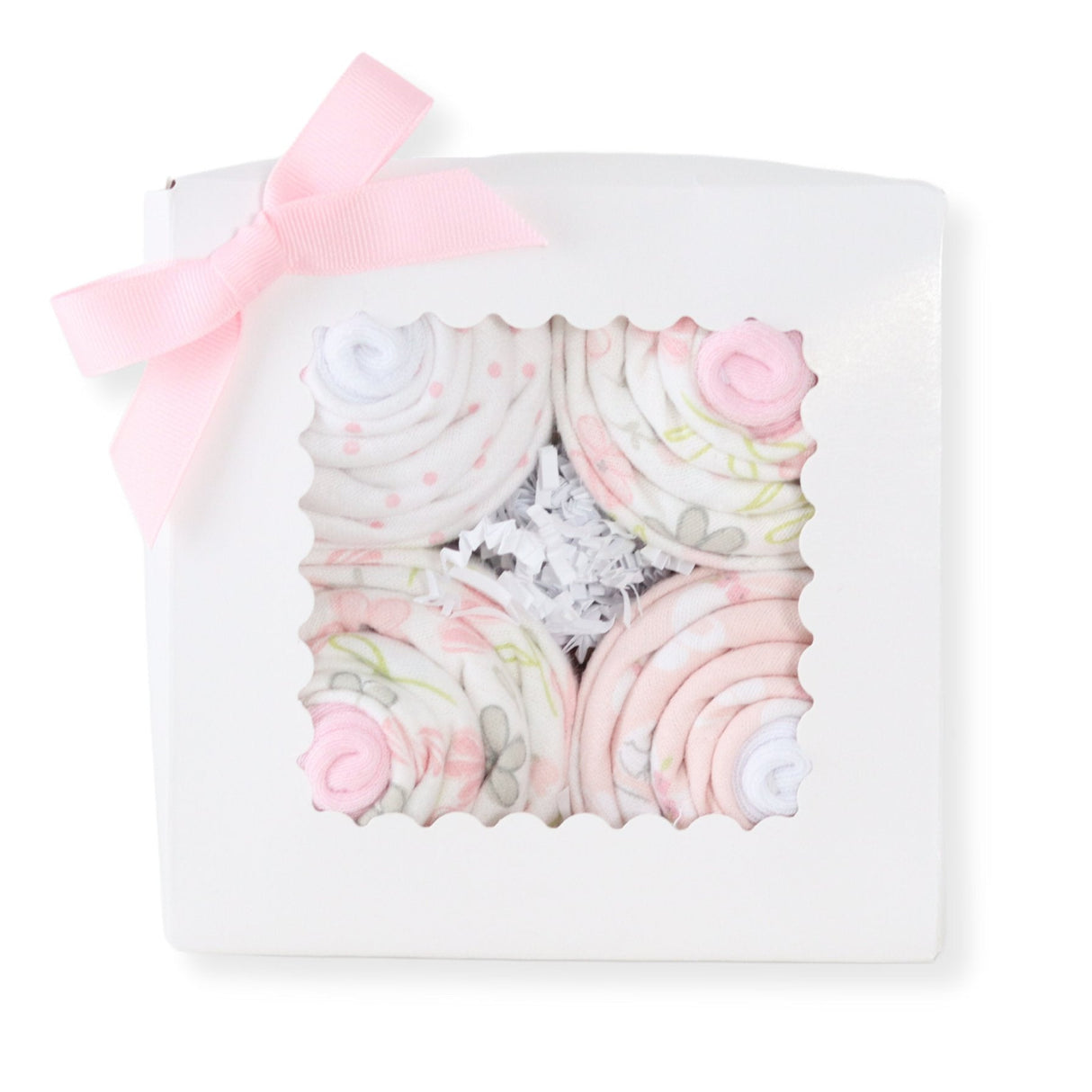 Baby Girl Cupcake Set - Bunny - HoneyBug 
