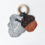 Crinkle Teether - Acorn - HoneyBug 