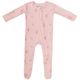 Ballerina Zippered Footie - HoneyBug 