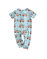 Bamboo Jumpsuit | Retro Beach - HoneyBug 