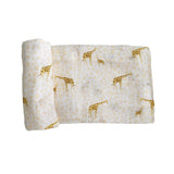 Bamboo Muslin Swaddle Blanket - Butterflies - HoneyBug 