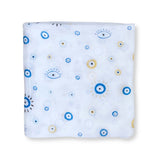 Bamboo Muslin Swaddle Blanket in The Fun-gis - HoneyBug 