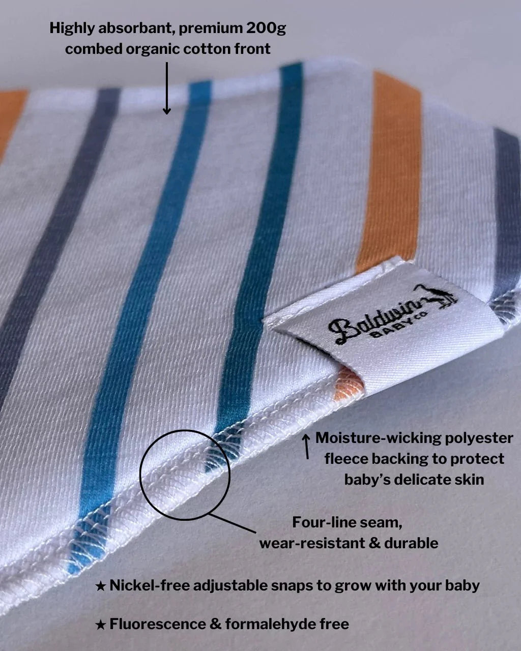 Tropical Bandana Bibs Collection