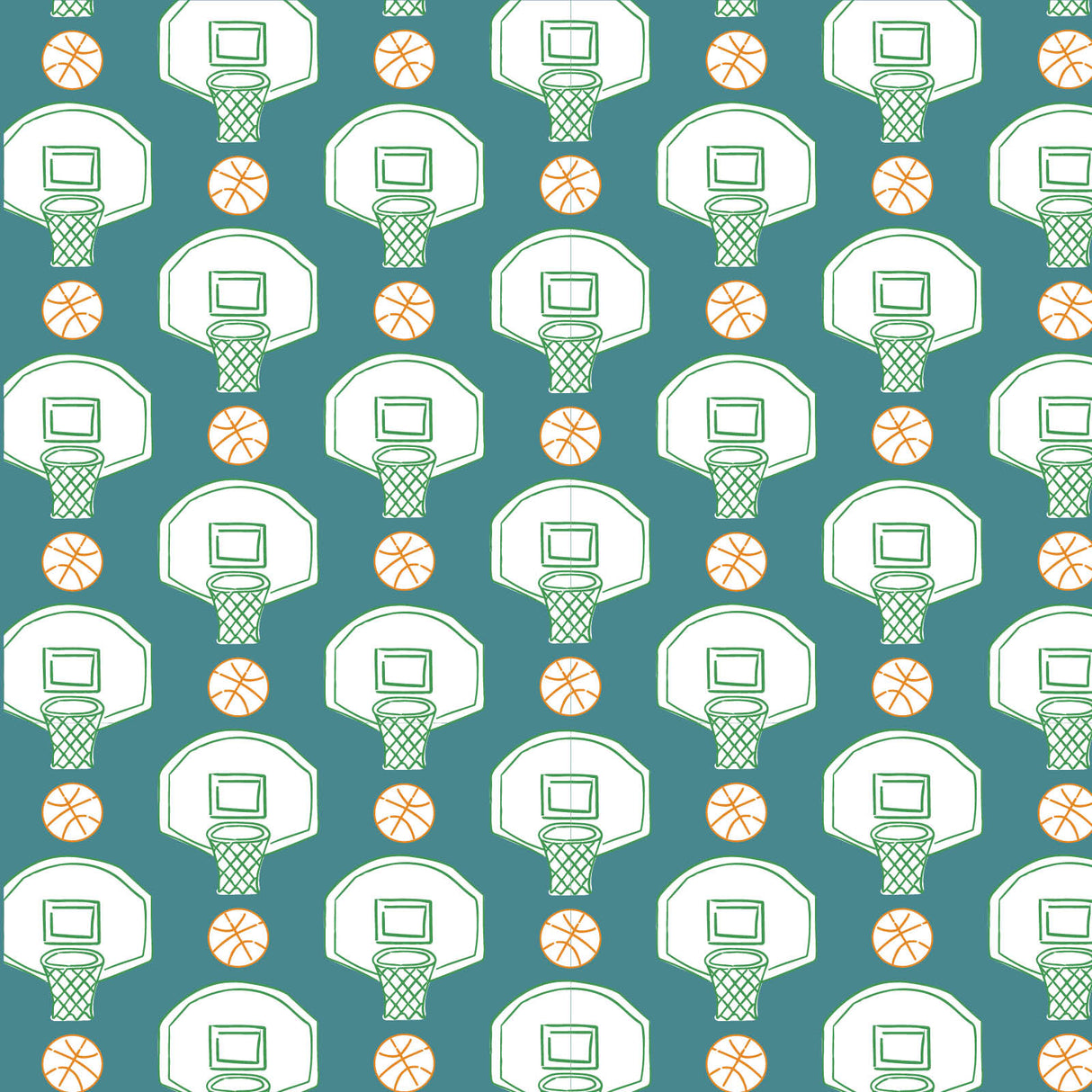 Charles Boys' Short Set - Basketball Game - HoneyBug 