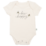 graphic bodysuit | bee happy - HoneyBug 