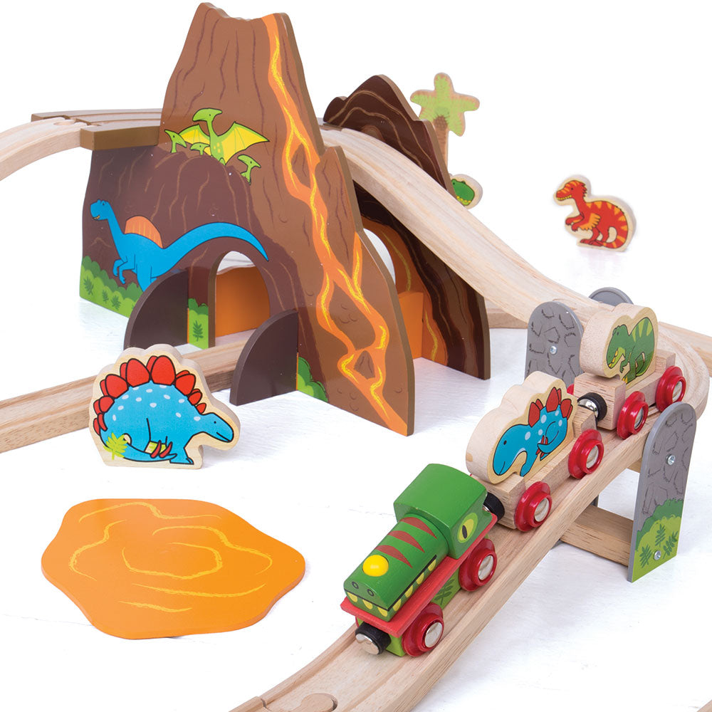 Dinosaur Railway Set - HoneyBug 