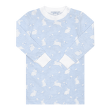 Blue Bunny Cotton Pajamas