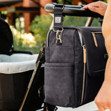 Boxy Backpack Deluxe - Carbon Cable Stitch - HoneyBug 