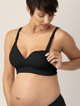 Signature Sublime® Contour Nursing & Maternity Bra | Black - HoneyBug 
