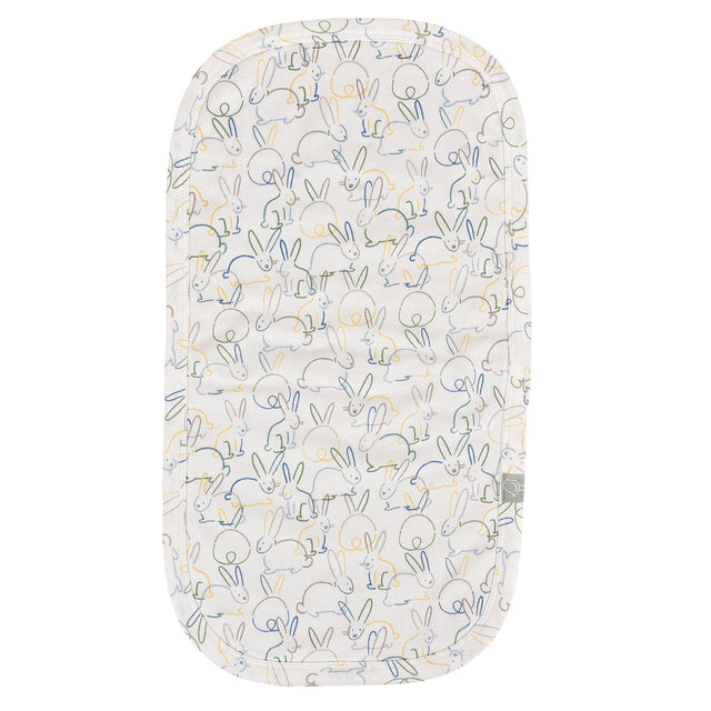 burp cloth | bunnies - HoneyBug 