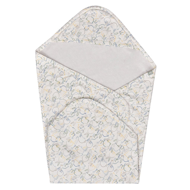 hooded bath towel | bunnies - HoneyBug 