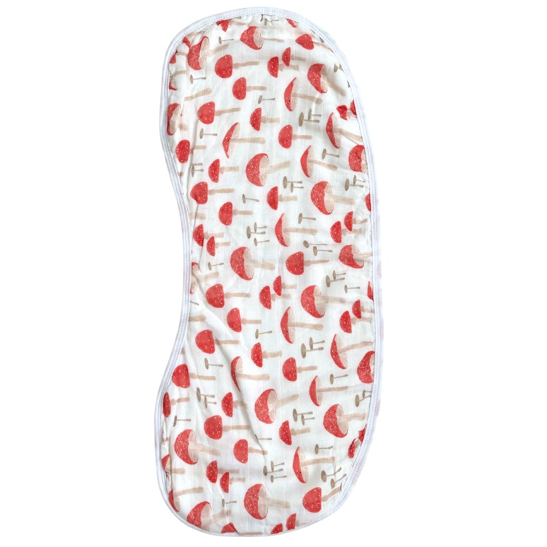 Burp Cloth Bib - The Fun-gis - HoneyBug 