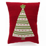 Striped Tree Mini Pillow
