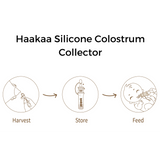 Haakaa Silicone Colostrum Collectors 4 ml, 1 PK (Pre-Sterilized) - HoneyBug 