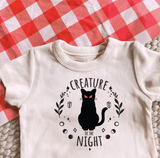 graphic bodysuit | creature of the night - HoneyBug 
