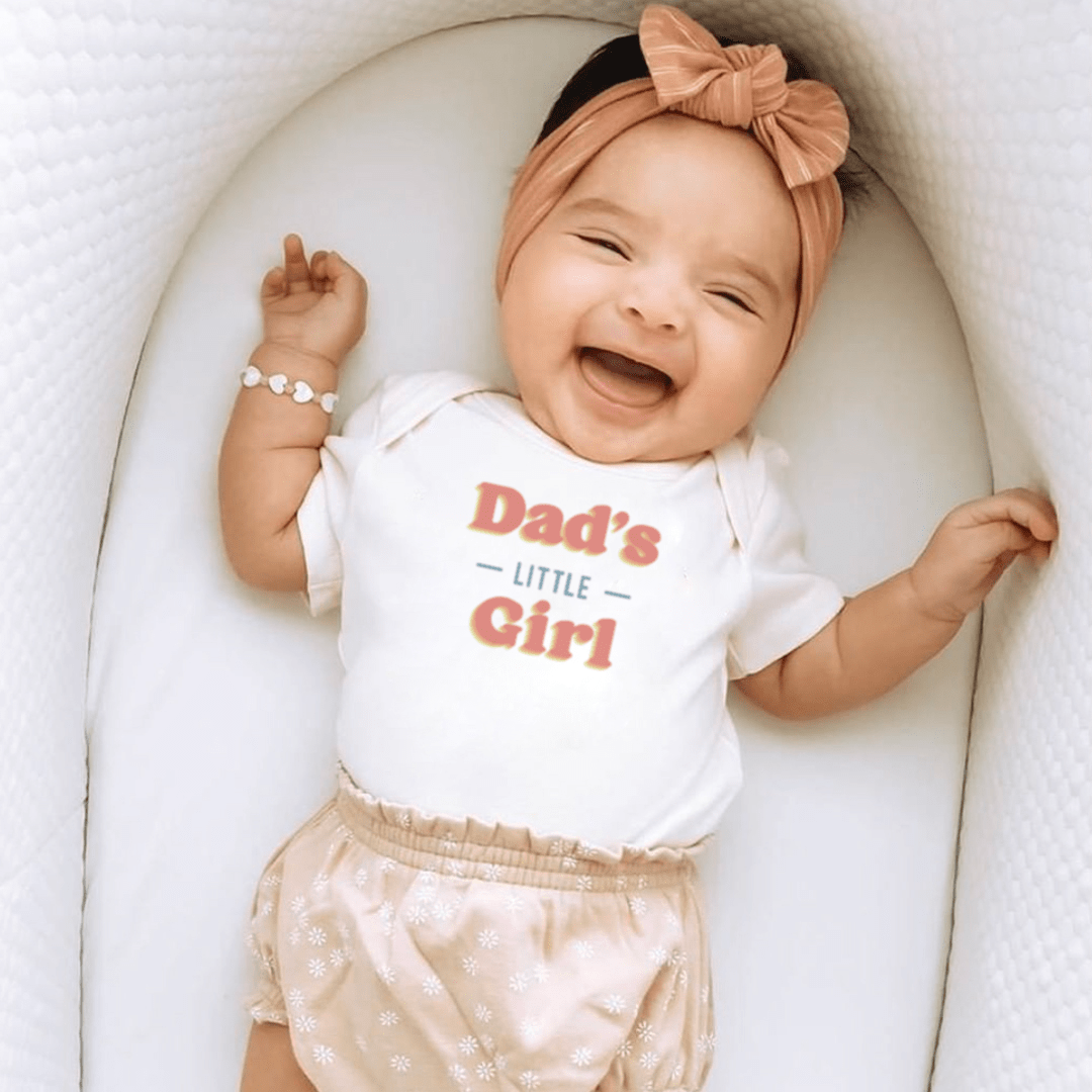 graphic bodysuit | dads little girl - HoneyBug 