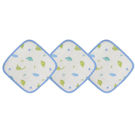 Dinosaur Washcloth Set - HoneyBug 