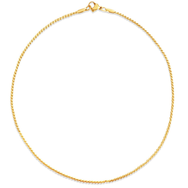 Raffaella S Chain Choker Necklace - HoneyBug 