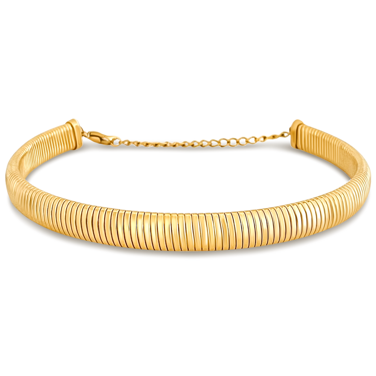 Sandra Coil Chain Necklace - HoneyBug 