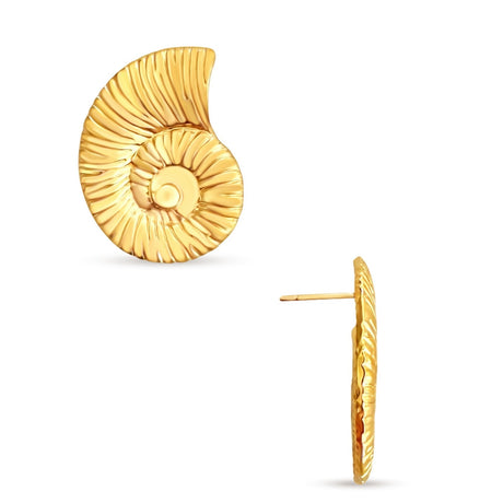 Vittoria Oversized Shell Earring - HoneyBug 