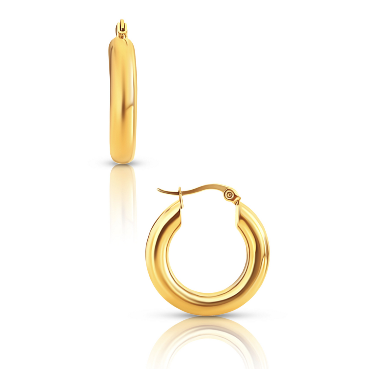 Zelda Medium Hoop Earring - HoneyBug 