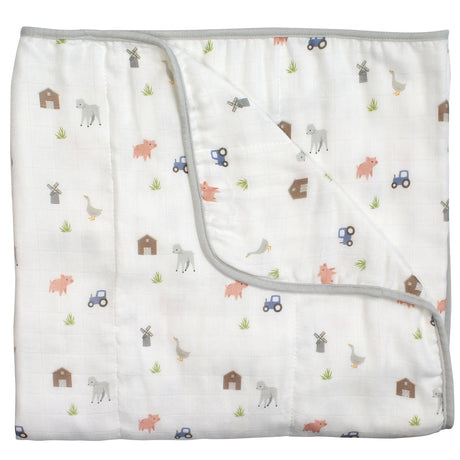 Farm Animals Blanket - HoneyBug 
