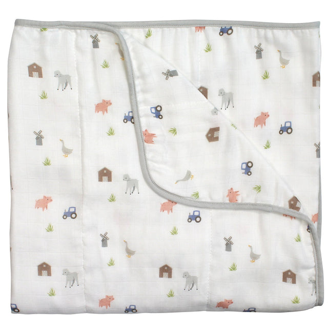 Farm Animals Blanket - HoneyBug 