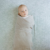 Cotton Muslin Swaddle Blanket 3 Pack - Fern 2 - HoneyBug 