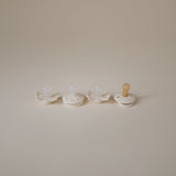 FRIGG Baby's First Pacifier Moonlight Sailing (Cream) 4-Pack