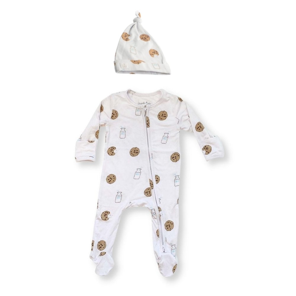 Zippered Footie - Cookie Craze - HoneyBug 