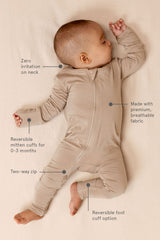Desert Lark - CloudBlend™ Footless Pajamas - HoneyBug 