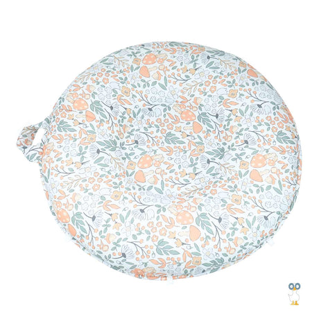 Forest Lilac Gray Floor Cushion - HoneyBug 