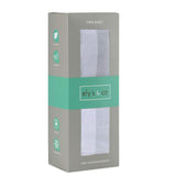 Crib Sheet - Grey Gingham - HoneyBug 